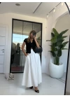 SİYAH KISA KOL ÖRGÜ BLUZ
