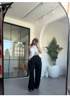 SİYAH PARİS TEK PİLİ PANTOLON