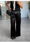 SİYAH SATEN PANTALON