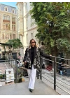 SİYAH TEK DÜĞMELİ OVERSİZE BLAZER CEKET