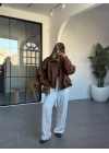 TABA SÜET BOMBER CEKET