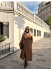 TABA SÜET TRENÇKOT