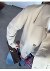 TAŞ KAPAK CEPLİ KISA CEKET