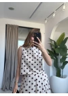 TAŞ PUANTİYELİ ETEKLİ TAKIM