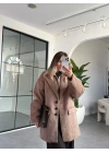 VİZON SAKALLI KAŞE BLAZER CEKET