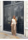 VİZON ŞALVAR MODEL SATEN PANTOLON