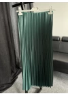 Yeşil Piliseli Uzun Etek