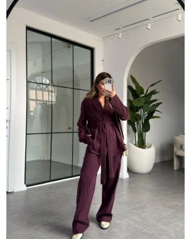 MÜRDÜM DOKULU KUŞAKLI TAKIM