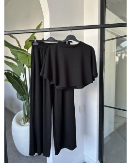 SİYAH MODAL ALT ÜST TAKIM