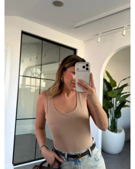 TEN KALIN ASKILI BODYSUİT