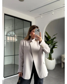 TAŞ HAKİM YAKA BLAZER CEKET 9714