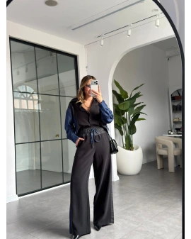 JEAN DETAYLI TENCEL PREMİUM TAKIM