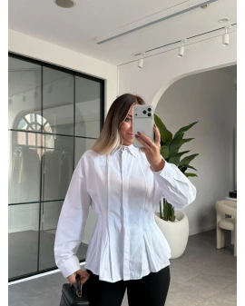 BEYAZ PENSLİ GÖMLEK