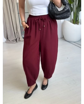 BORDO BAGİ PANTOLON