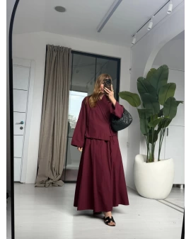 BORDO BAĞLAMA DETAYLI ETEK TAKIM