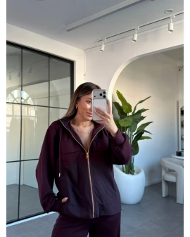 BORDO PARAŞÜT DETAY MODAL TAKIM