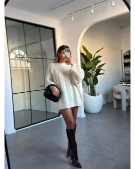 EKRU IŞILTILI SALAŞ KAZAK