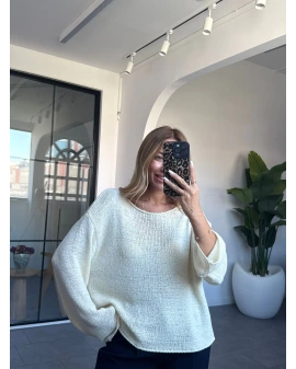 EKRU KAYIK YAKA TRİKO