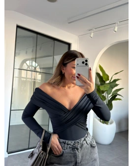 İNDİGO DEKOLTE DETAY BODYSUİT