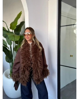 KAHVERENGİ RAVENNA PREMİUM SÜET MONT