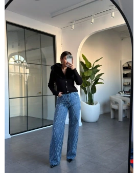 SİYAH KÜRK YAKA PREMİUM HIRKA