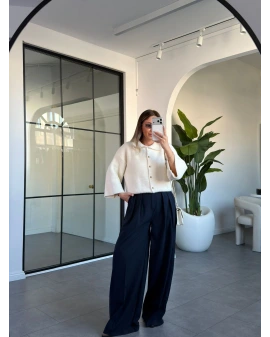 VANİLYA PREMİUM POLO YAKA HIRKA