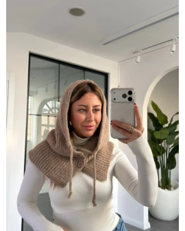 VİZON BALAKLAVA ŞAPKA