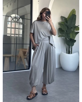 VİZON ŞALVAR MODEL MODAL TAKIM