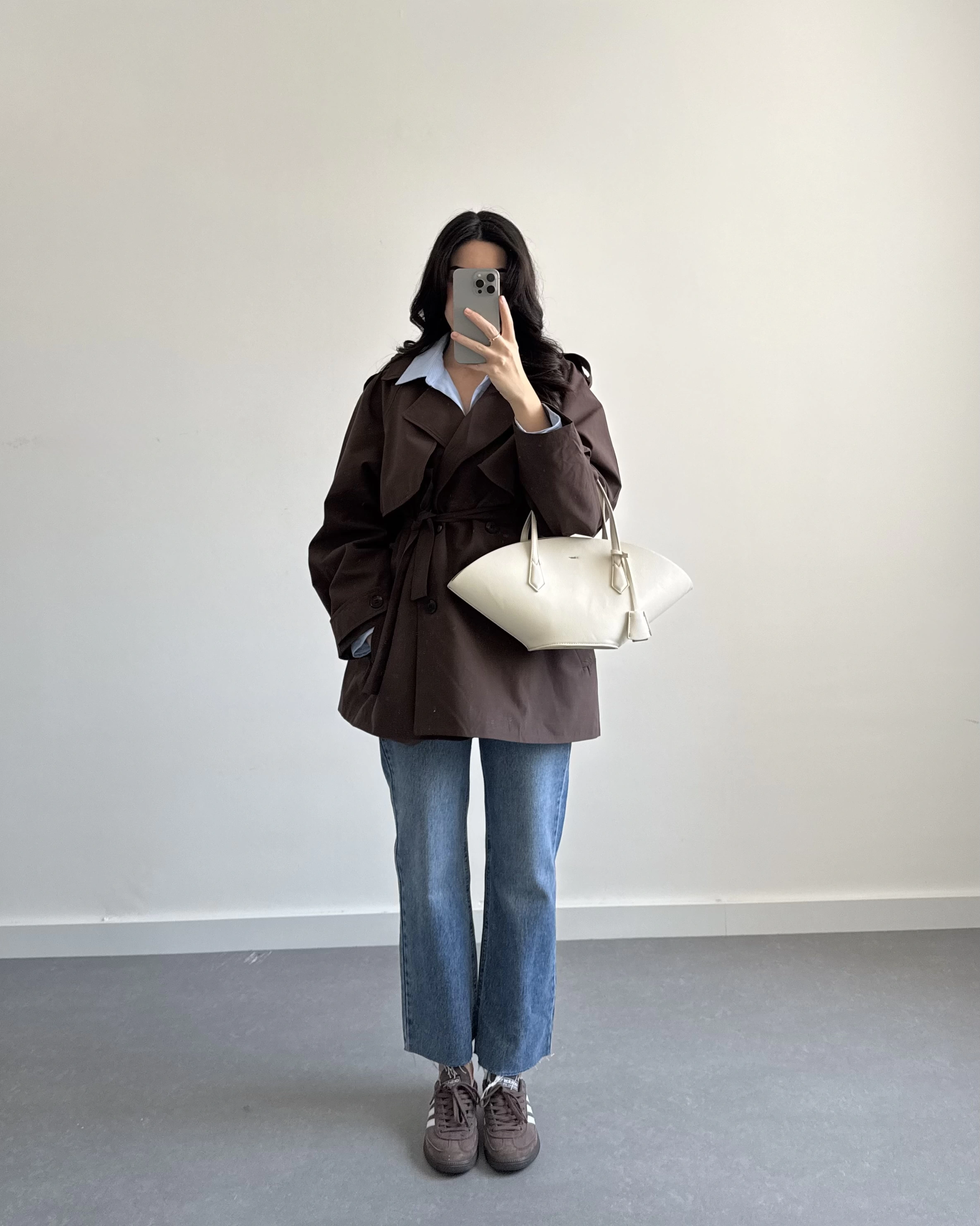 KAHVE ARA BOY PREMİUM TRENÇKOT