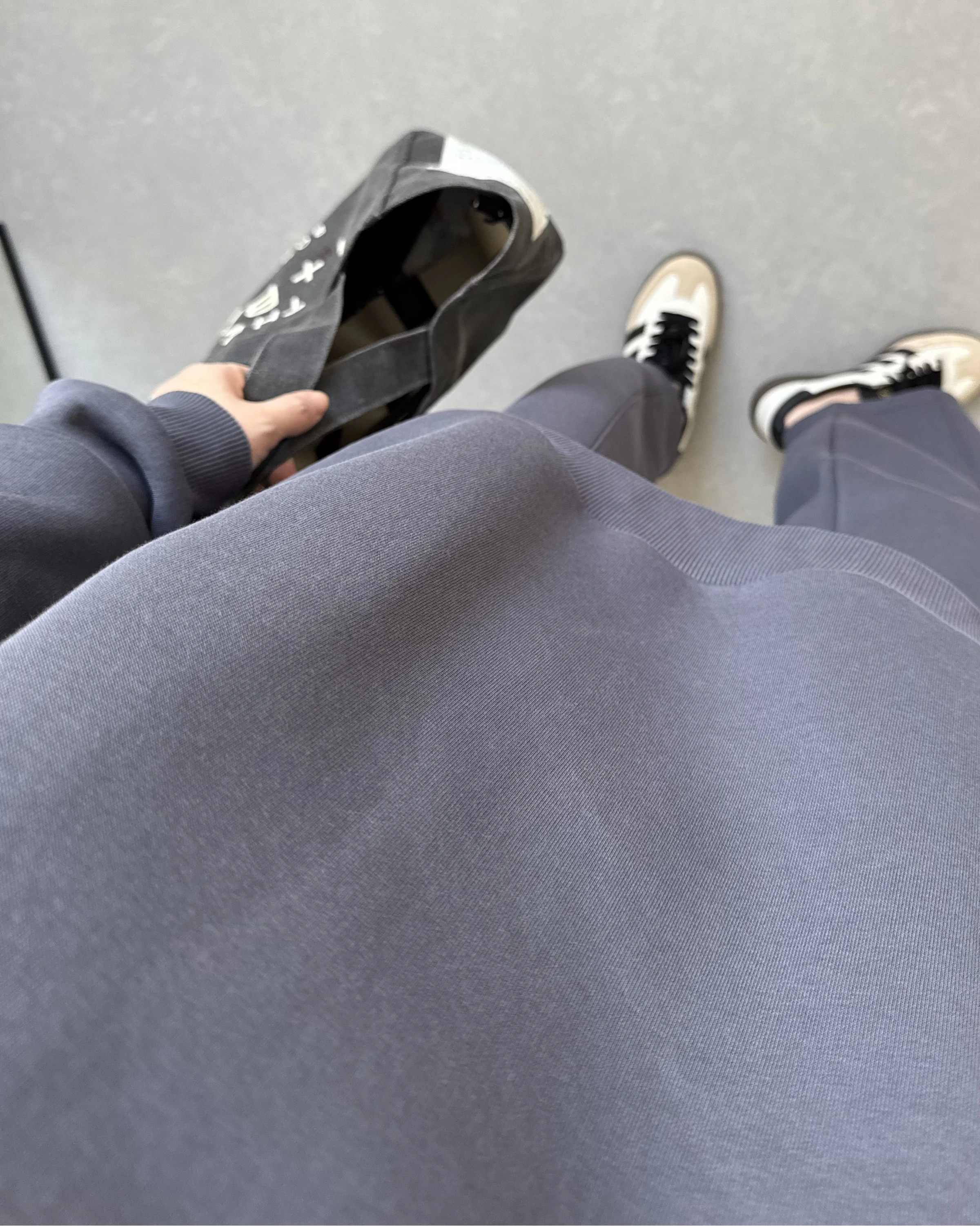 3 İPLİK ŞARDONLU PREMİUM SWEAT TAKIM ANTRASİT