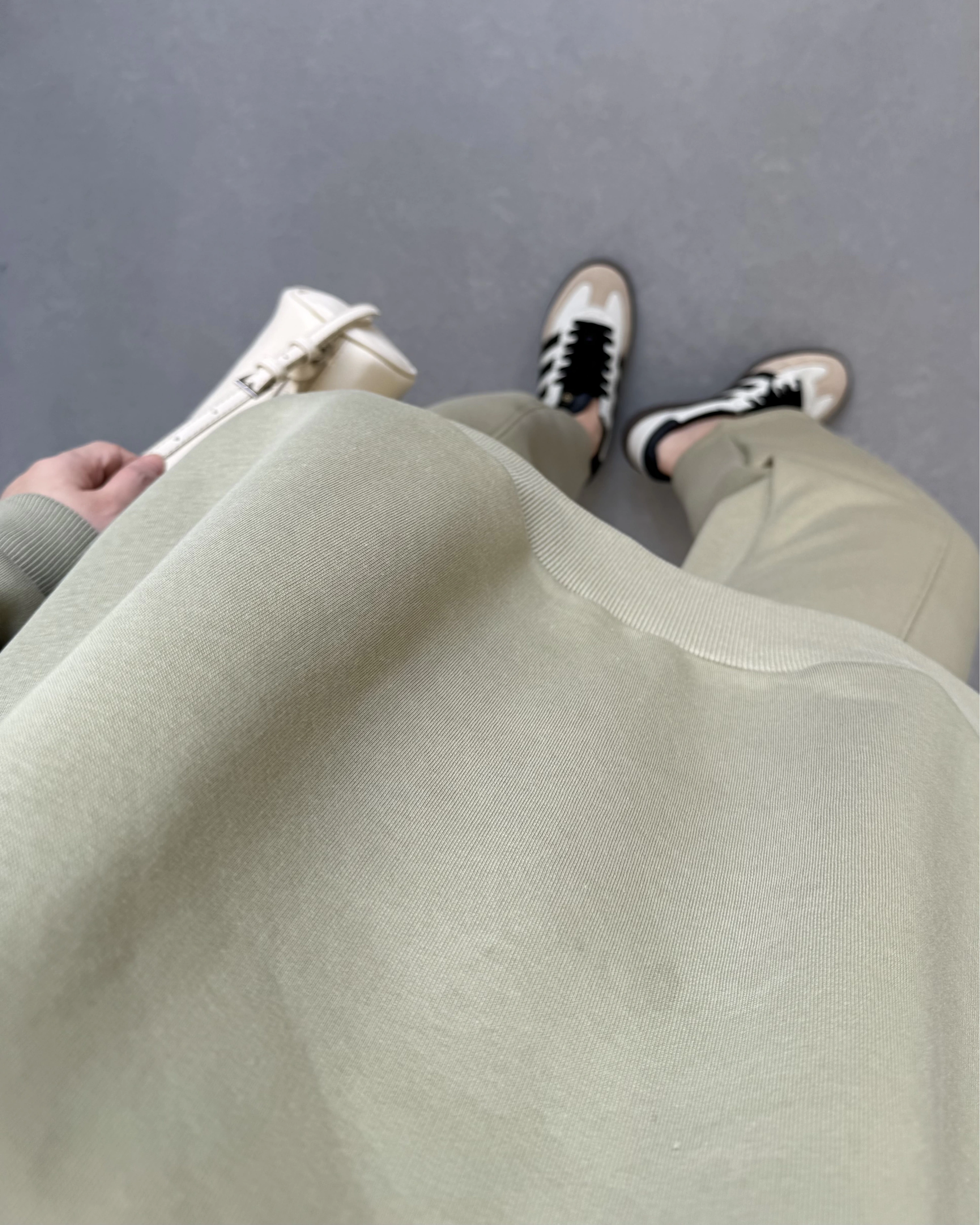 3 İPLİK ŞARDONLU PREMİUM SWEAT TAKIM YEŞİL