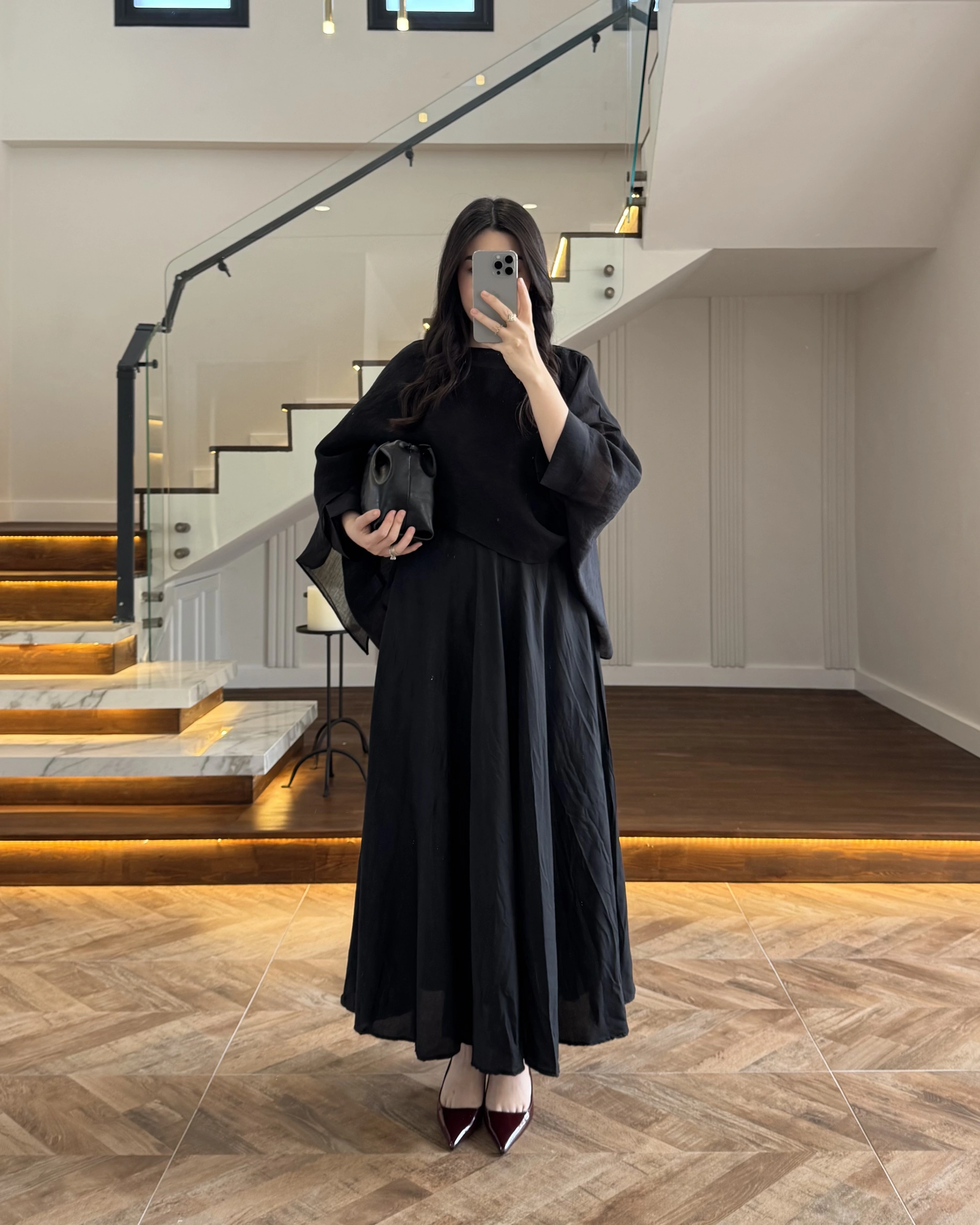 SİYAH CRUSH ETEK -253000