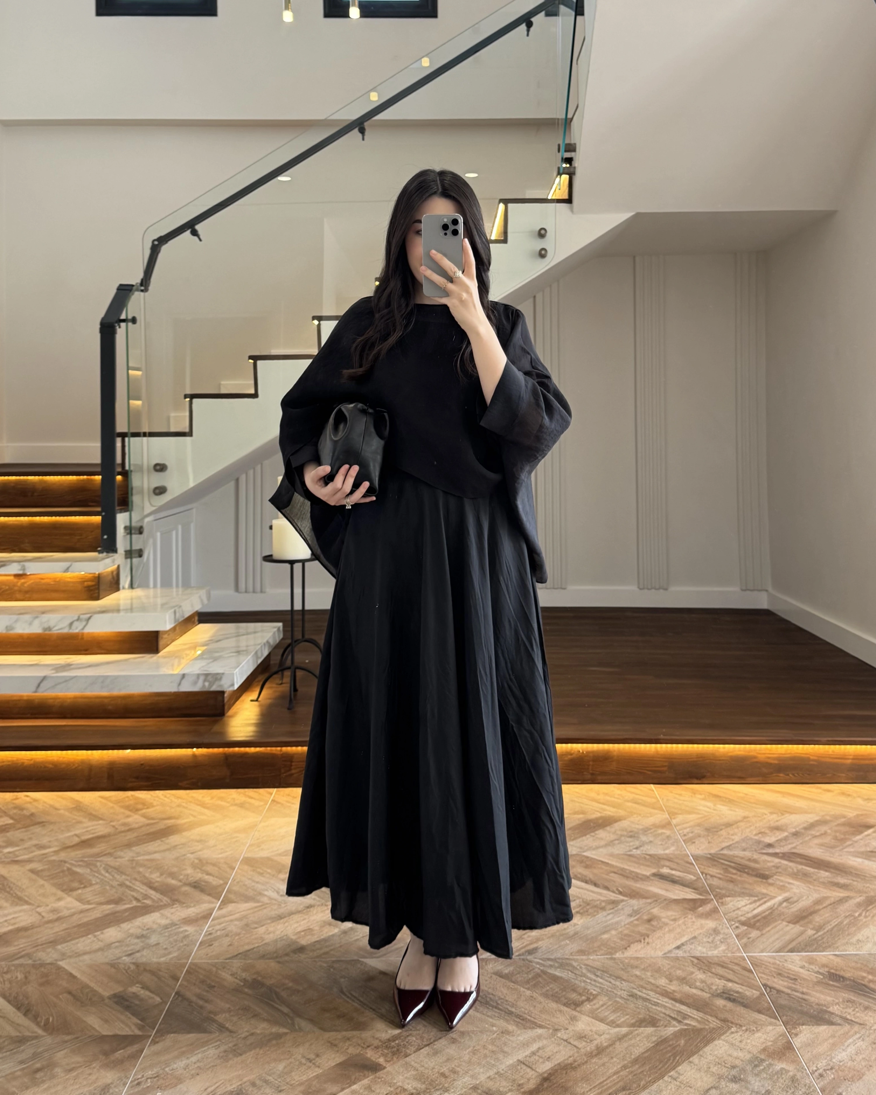 SİYAH CRUSH ETEK -253000