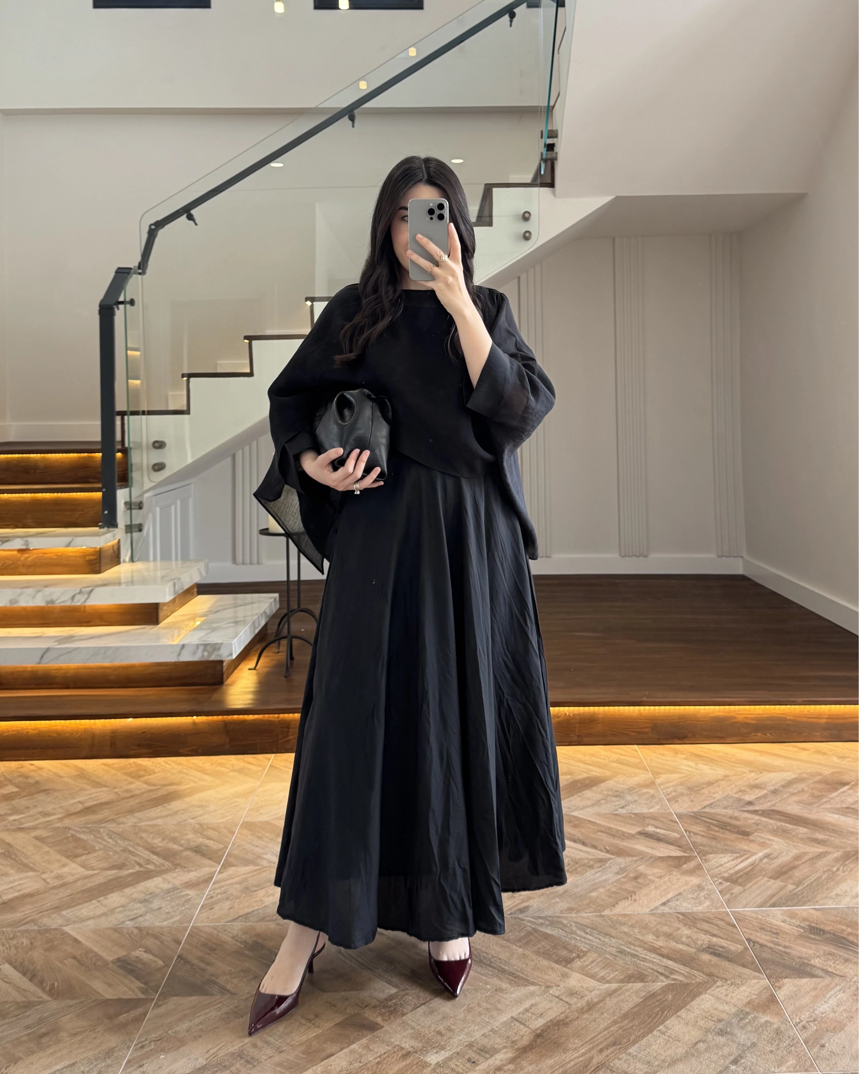 SİYAH CRUSH ETEK -253000