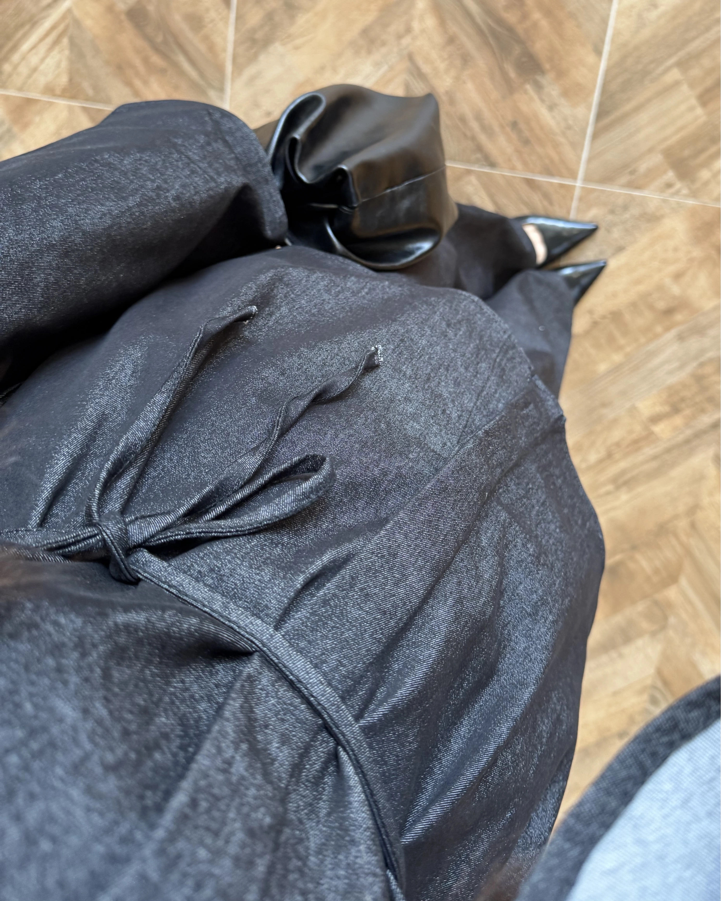 YARASA KOL DENİM GÖMLEK TAKIM- 8917