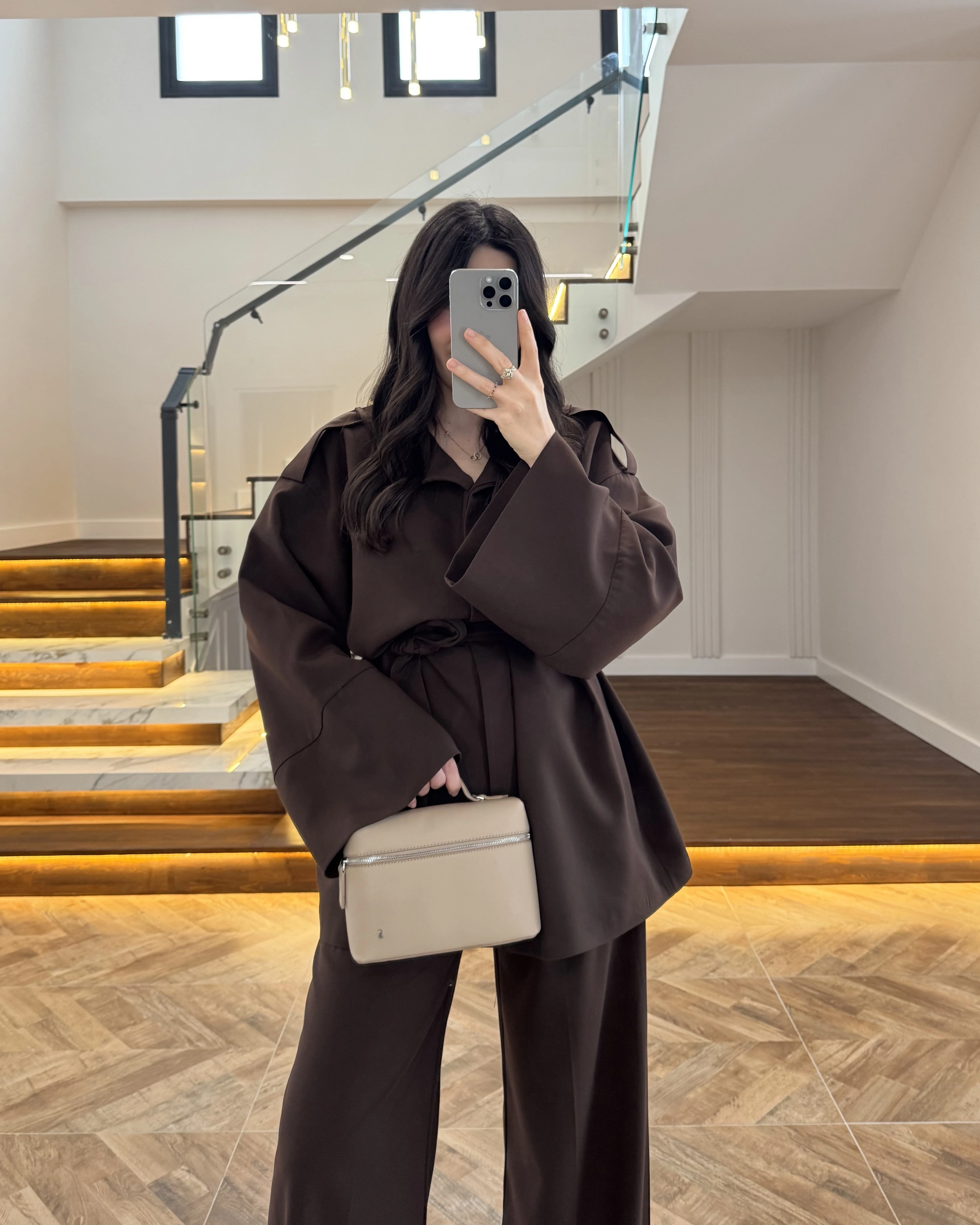 KAHVE TRENÇ TAKIM -266006