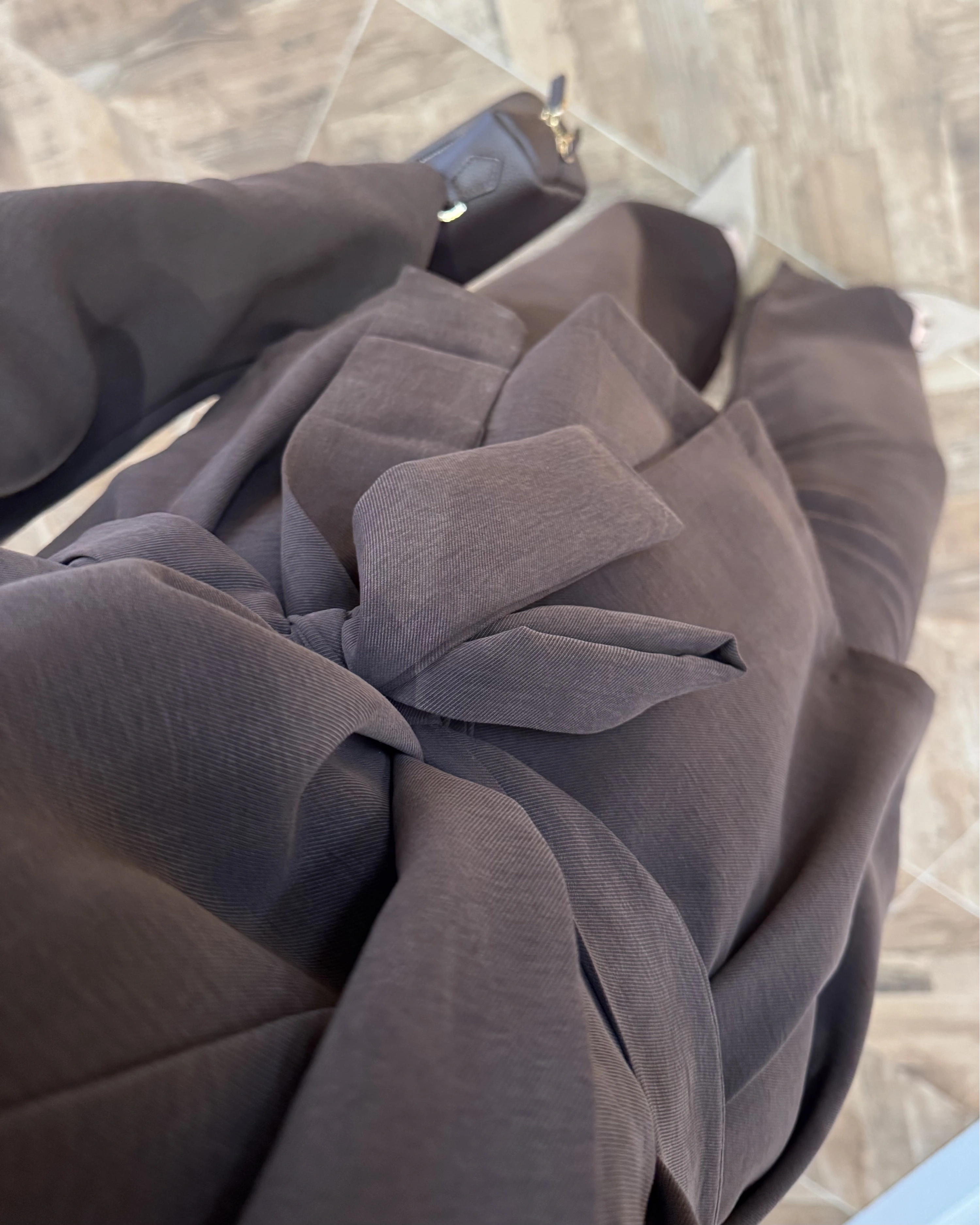 KAHVE KİMONO TAKIM -7041-4044