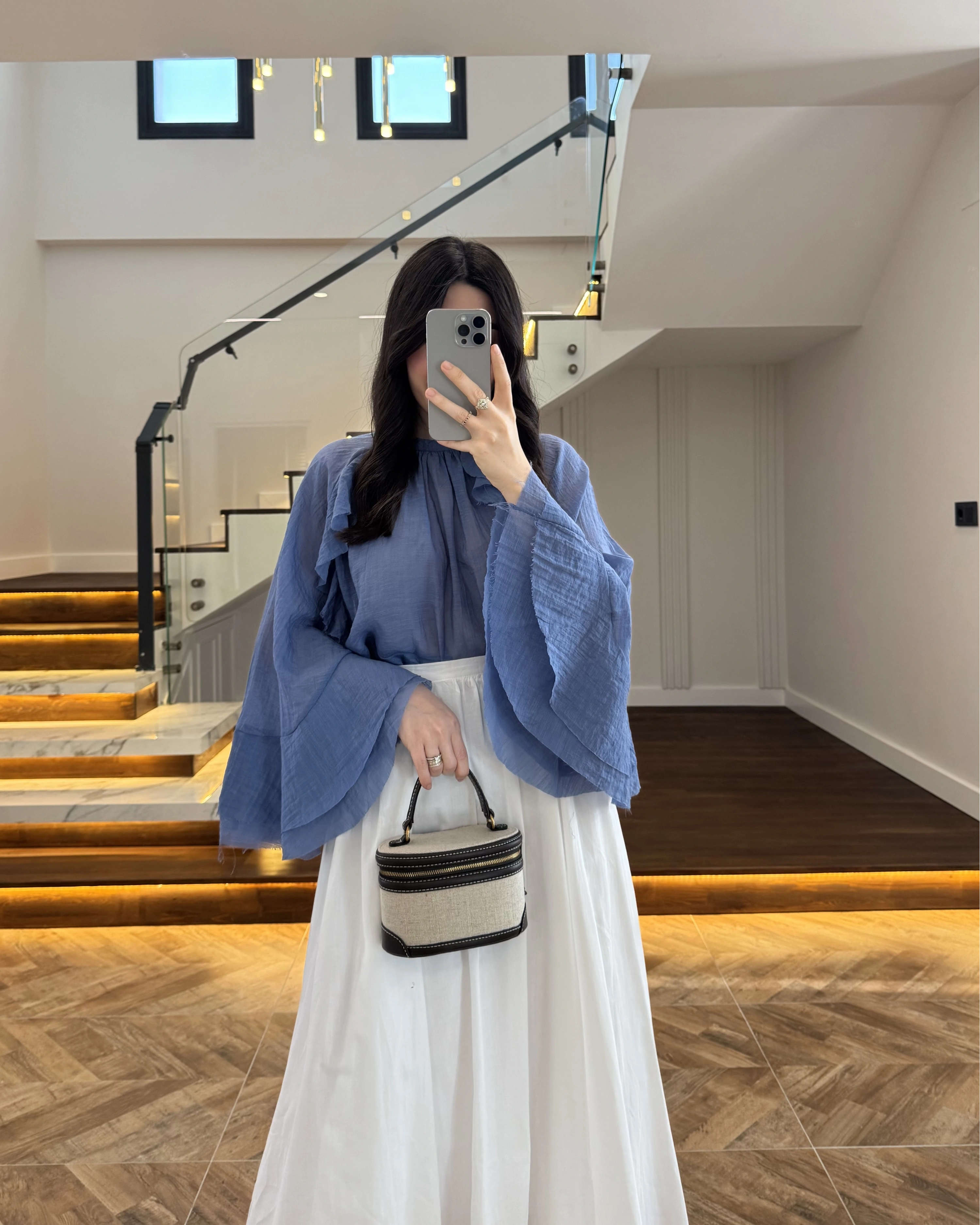 BEYAZ KLOŞ ETEK -5039