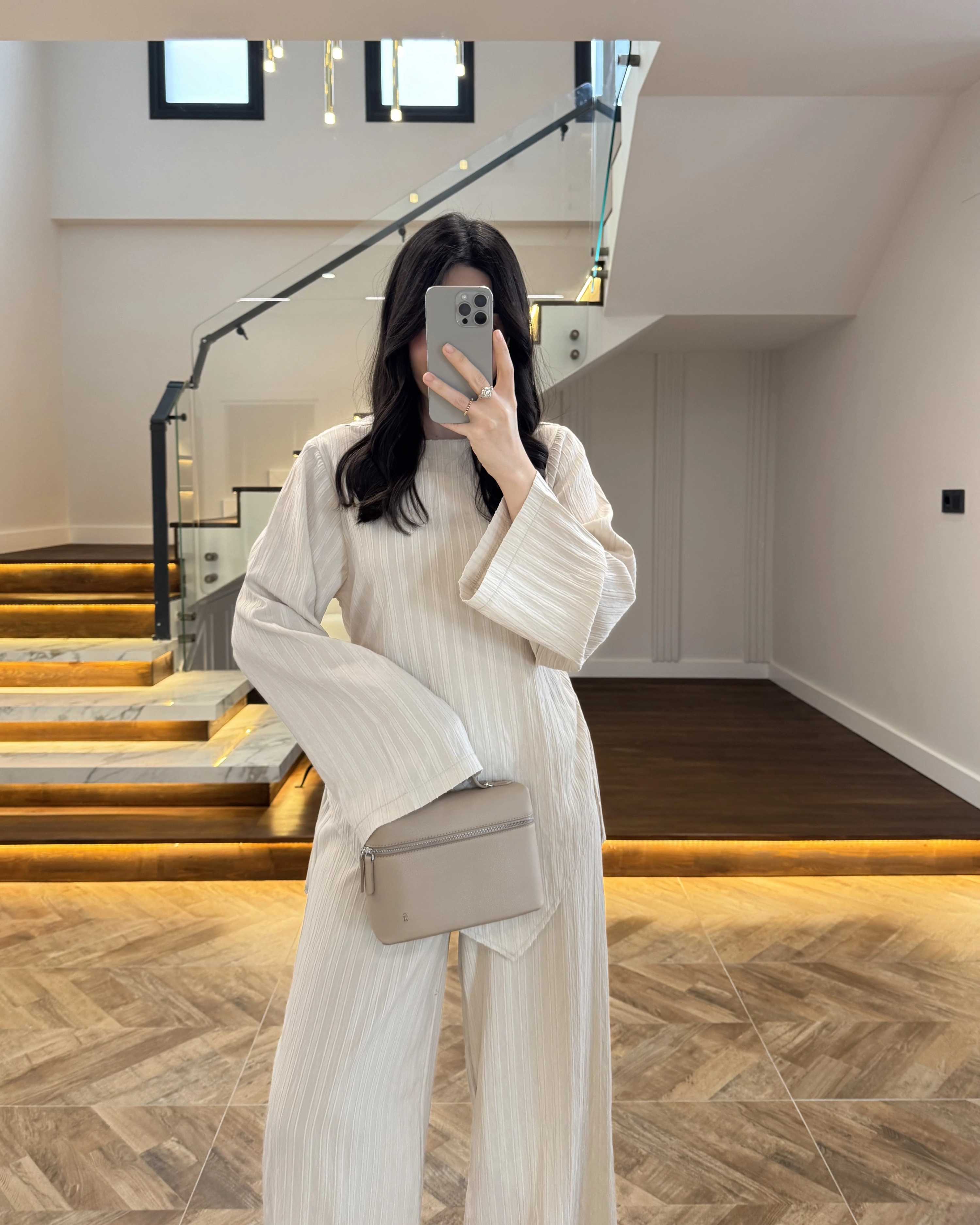 ÇAĞLA ASİMETRİK ÇİZGİLİ TAKIM-256046