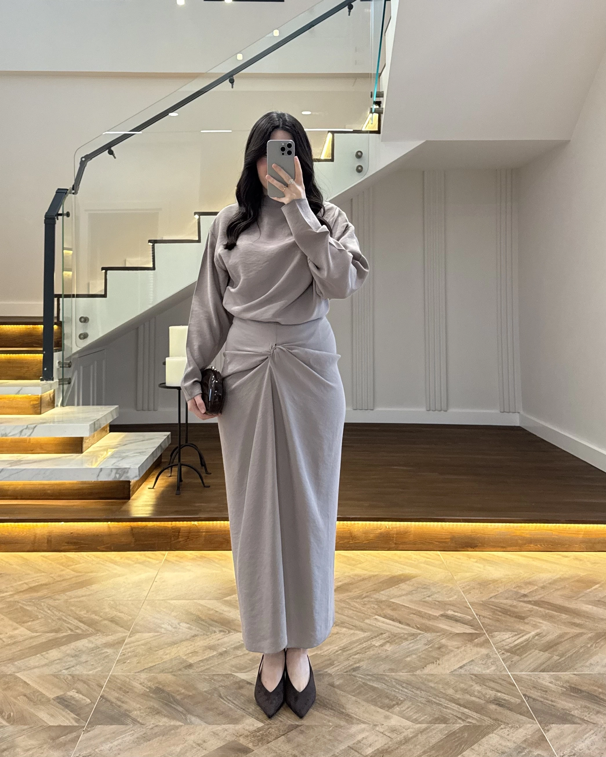 VİZON ÖNÜ BURGU ETEK TAKIM -0674