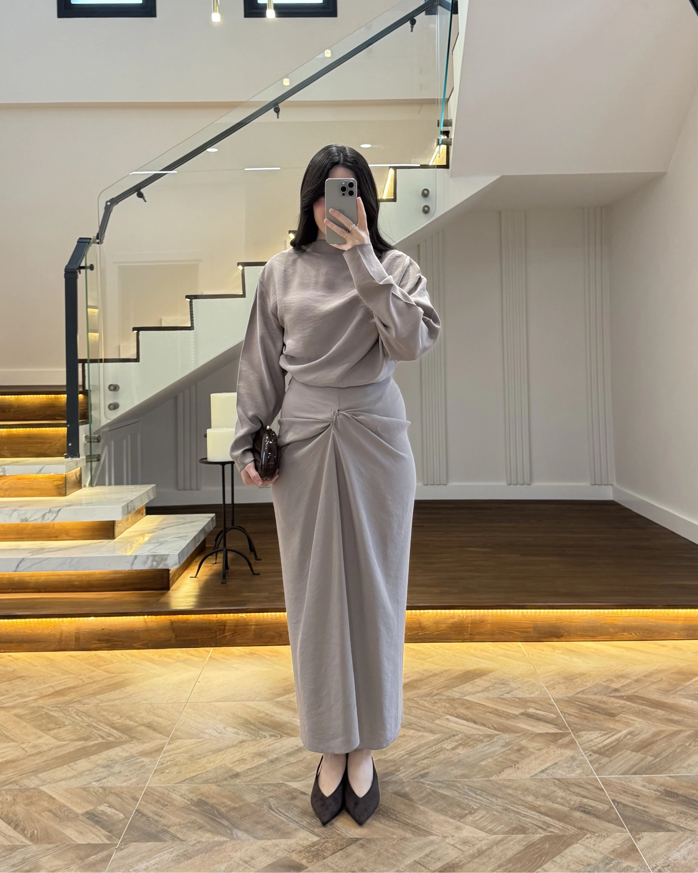 VİZON ÖNÜ BURGU ETEK TAKIM -0674