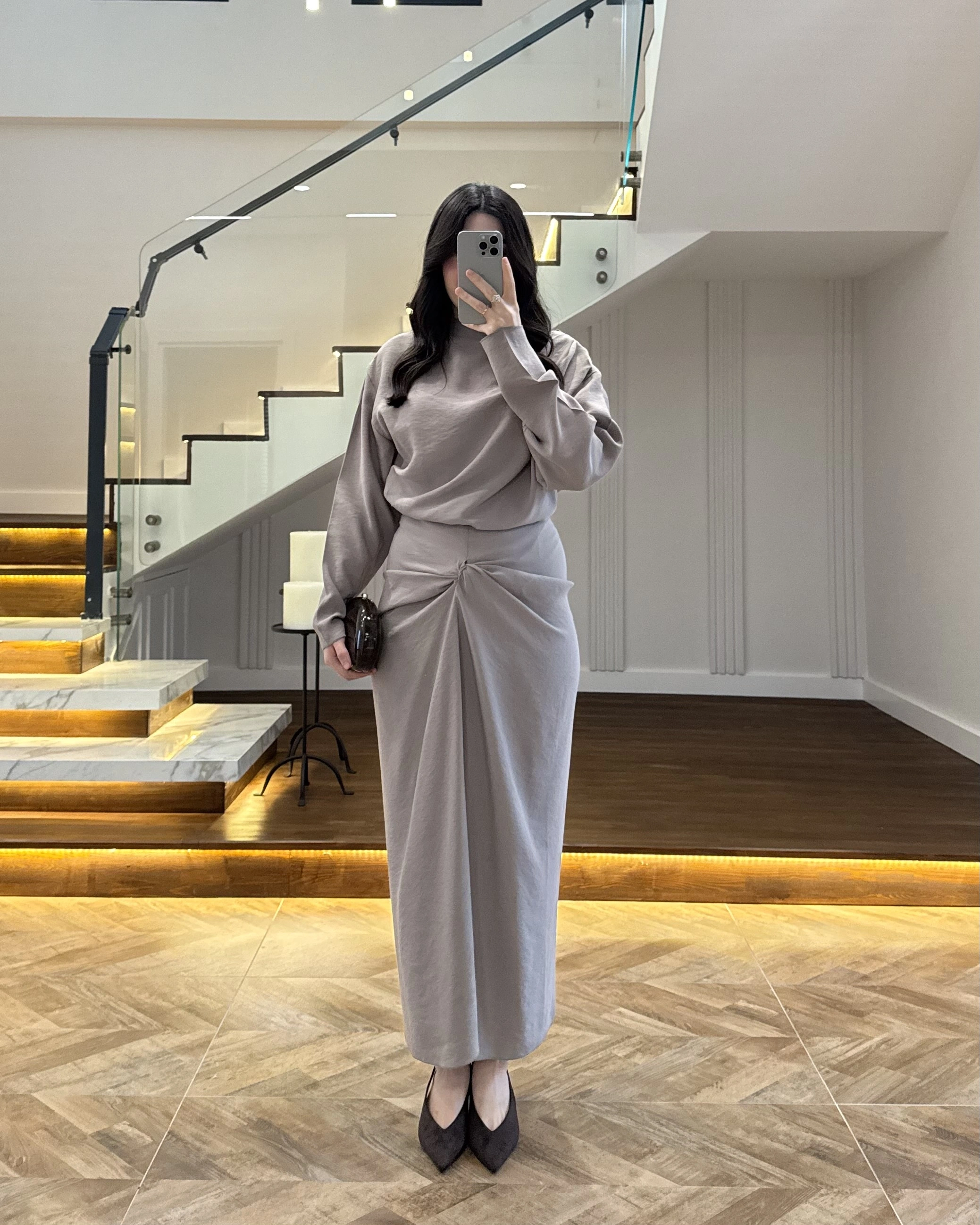 VİZON ÖNÜ BURGU ETEK TAKIM -0674