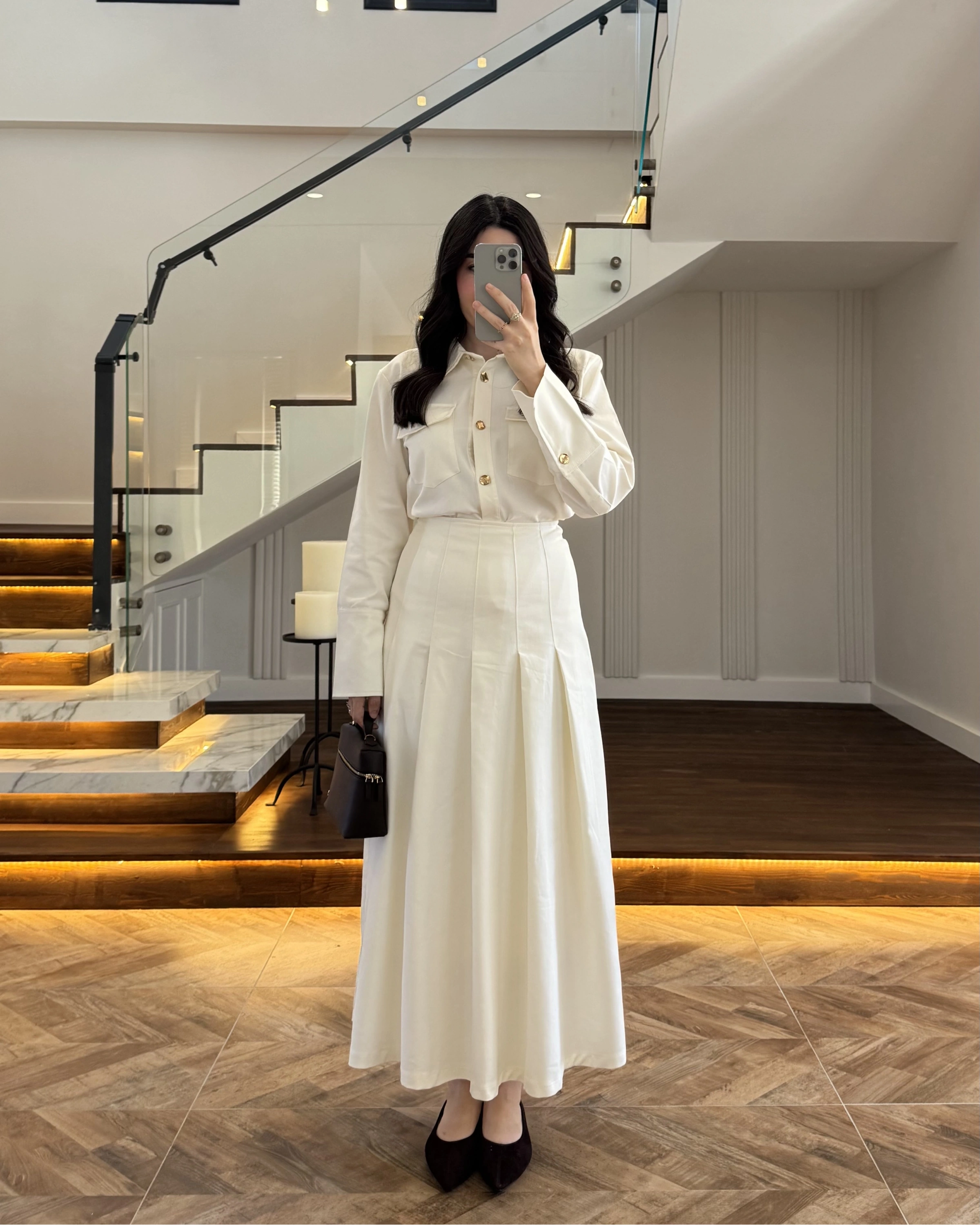 GOLD DÜĞMELİ ETEK TAKIM -266004