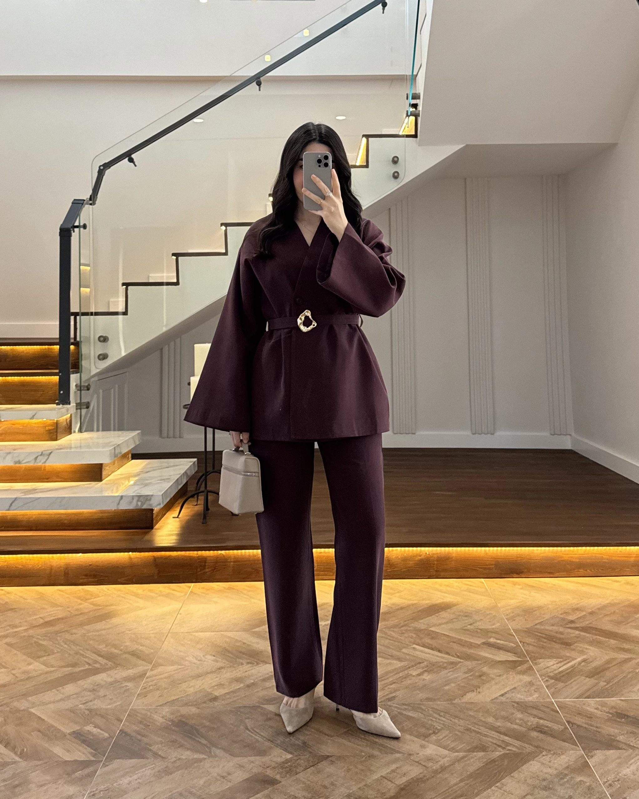 MÜRDÜM ÖNÜ DÜĞMELİ TOKALI TAKIM-9021