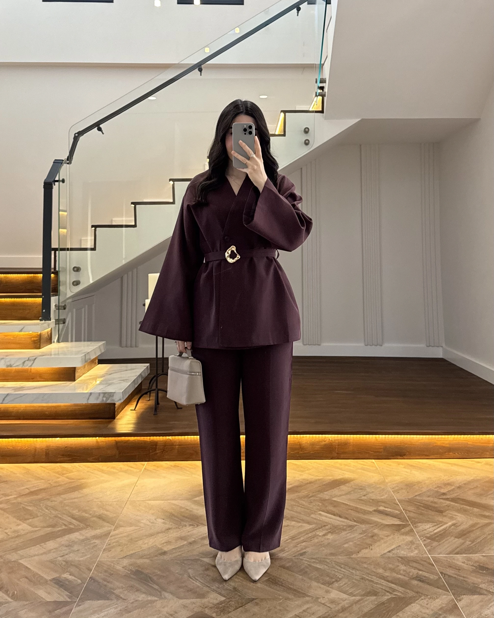 MÜRDÜM ÖNÜ DÜĞMELİ TOKALI TAKIM-9021