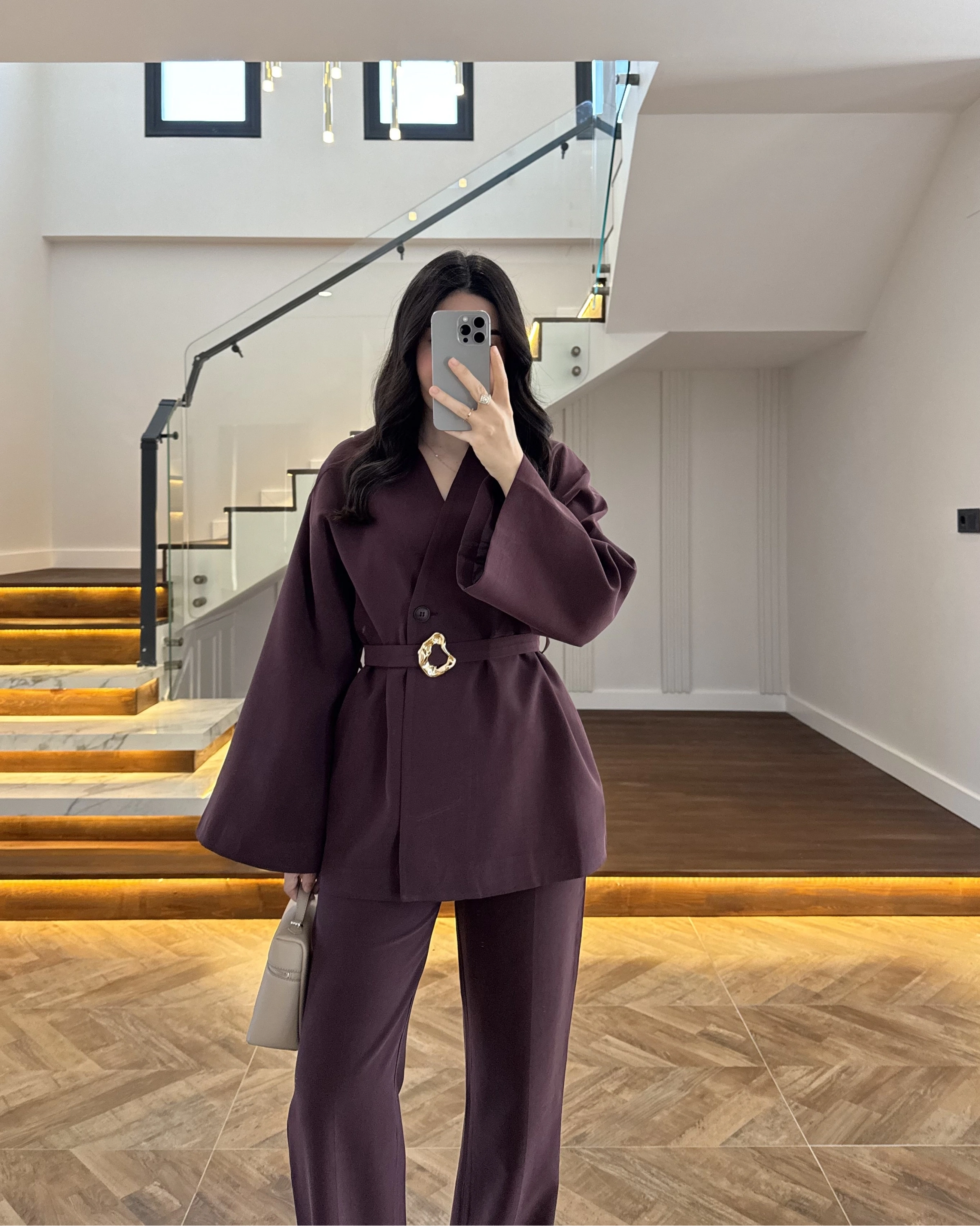 MÜRDÜM ÖNÜ DÜĞMELİ TOKALI TAKIM-9021