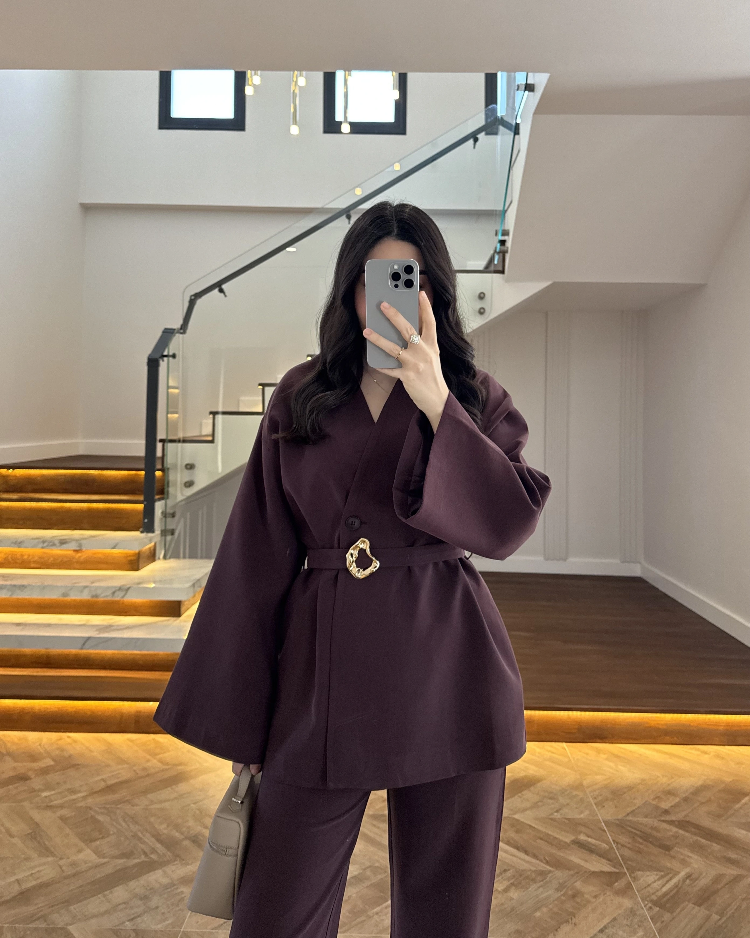 MÜRDÜM ÖNÜ DÜĞMELİ TOKALI TAKIM-9021