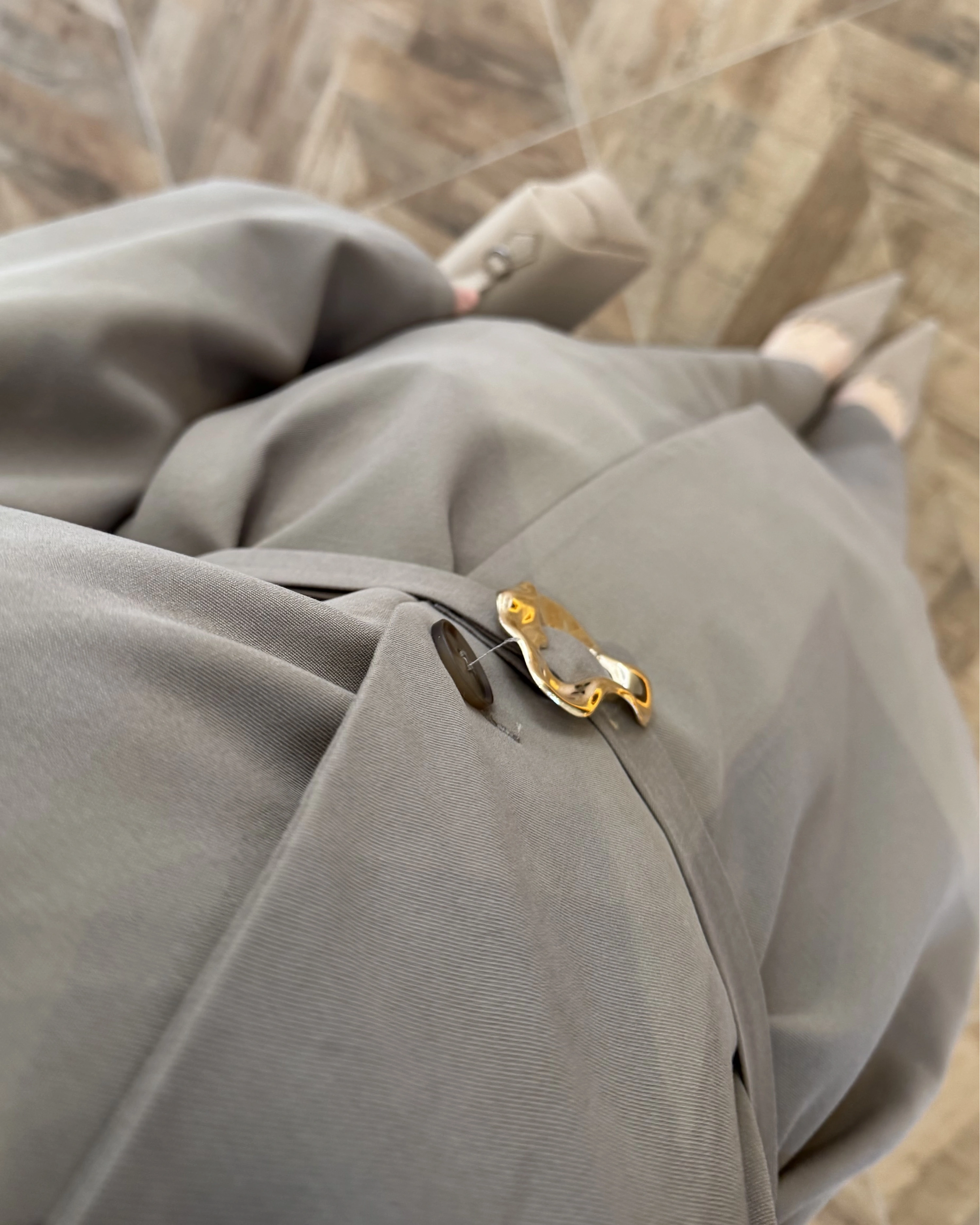 HAKİ ÖNÜ DÜĞMELİ TOKALI TAKIM-9021