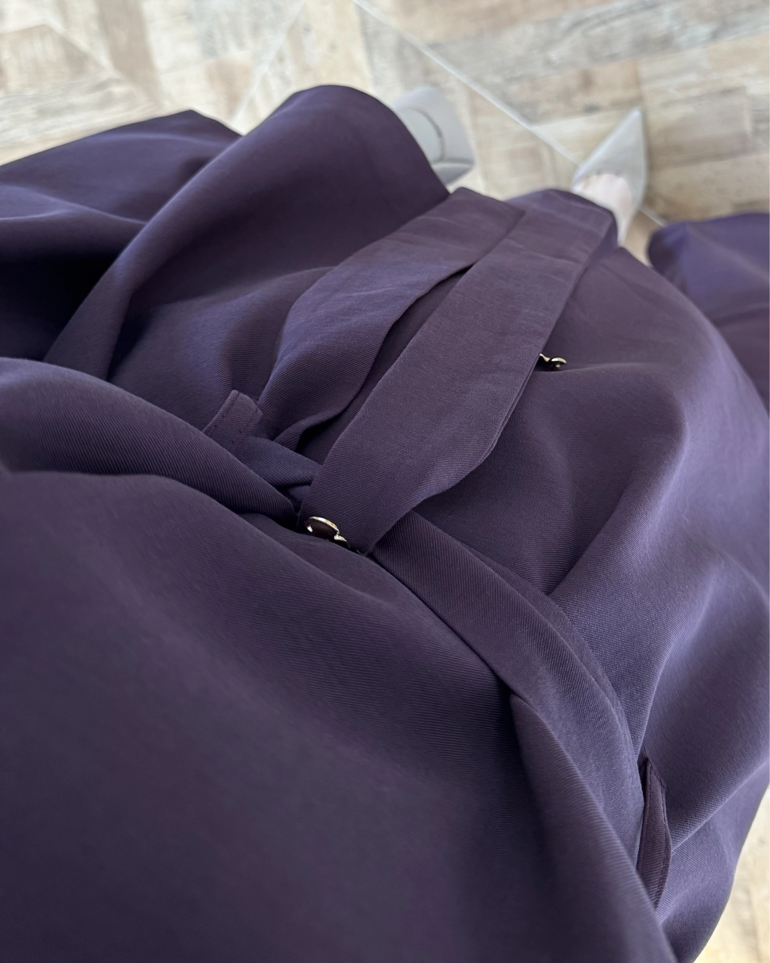 MÜRDÜM ASİMETRİK GOLD DÜĞMELİ TAKIM-9023