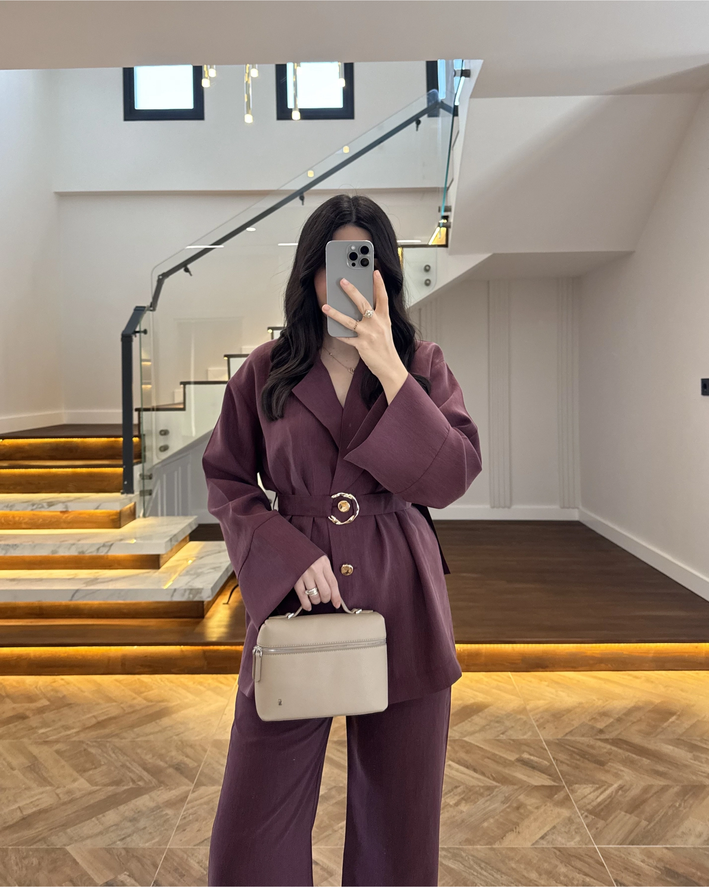 MÜRDÜM TOKA DETAYLI TUNİK TAKIM -8927